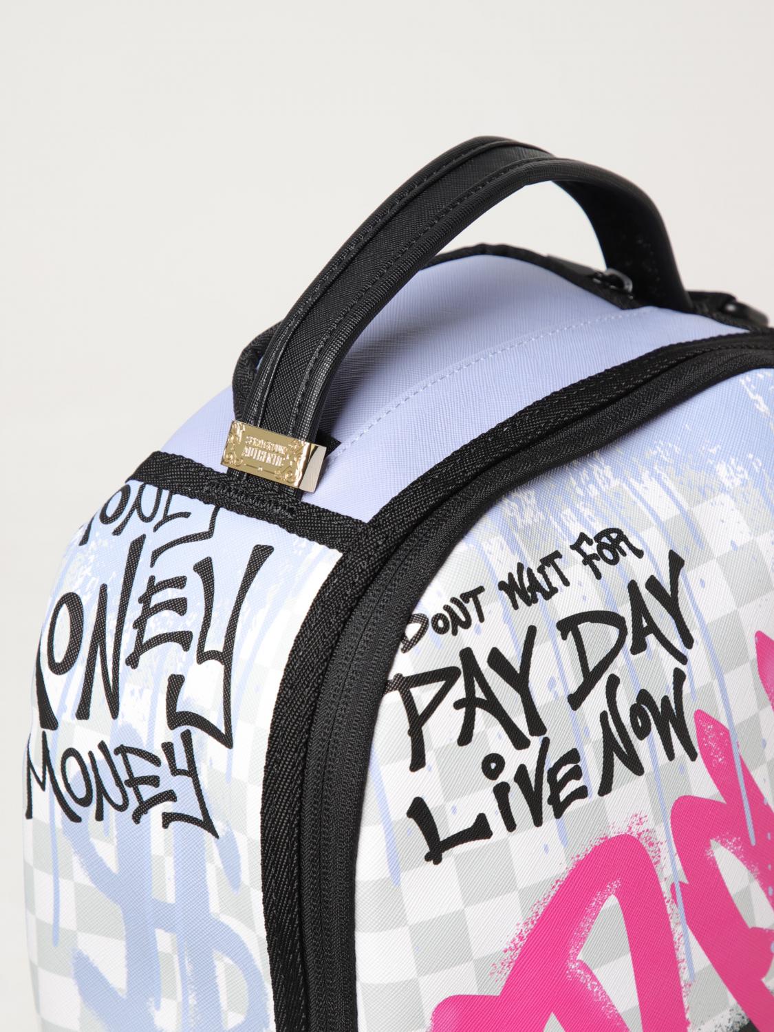 SPRAYGROUND TASCHE: Tasche kinder Sprayground, Weiß - Img 3