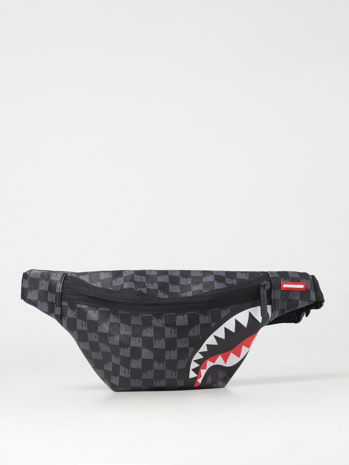 SPRAYGROUND BELT BAG: Bags men Sprayground, Black - Img 1