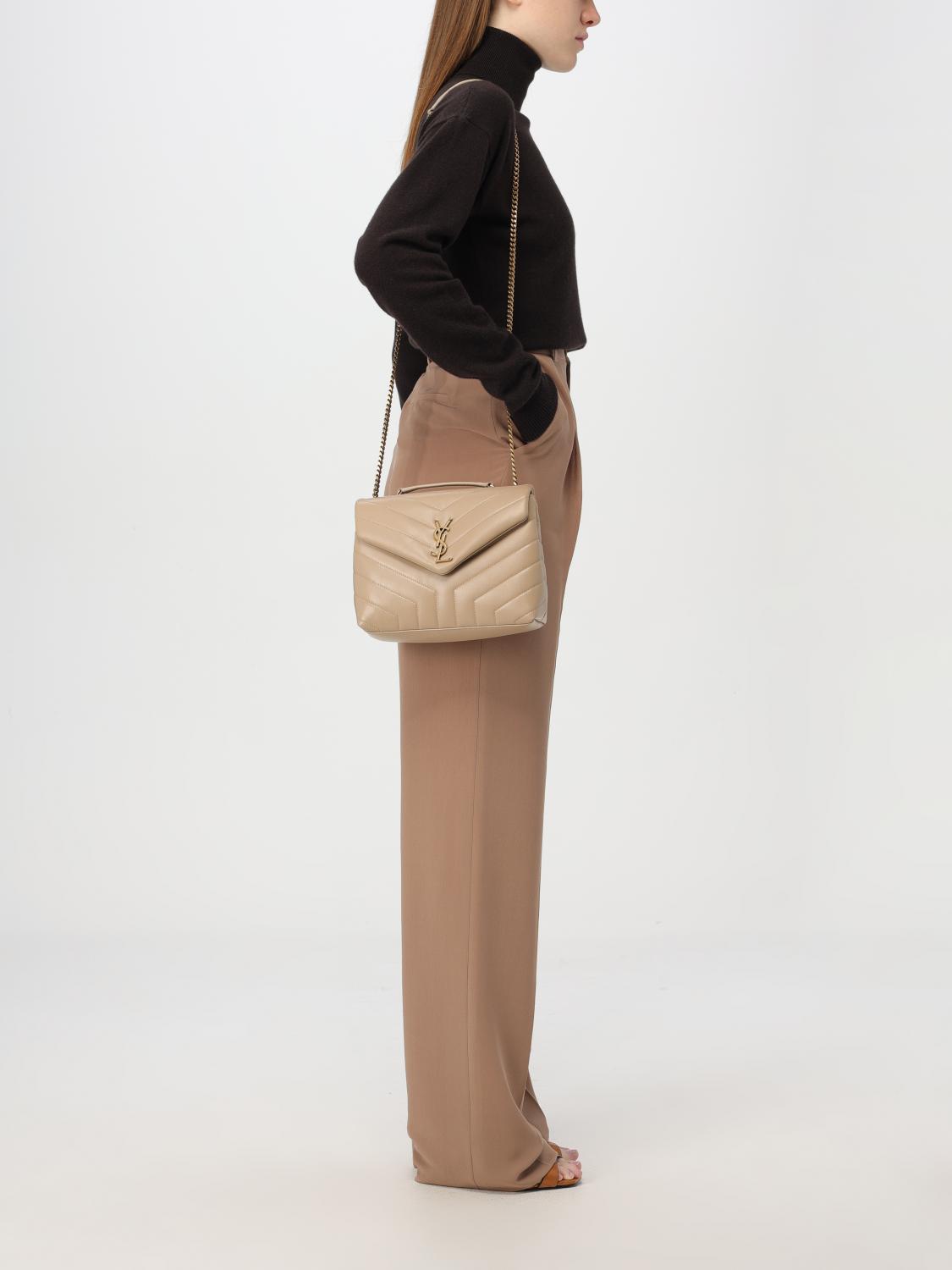 パンツ Saint Laurent PANTS (806809Y7I21) SAINT LAURENT: Pants woman - Beige | Saint Laurent pants
