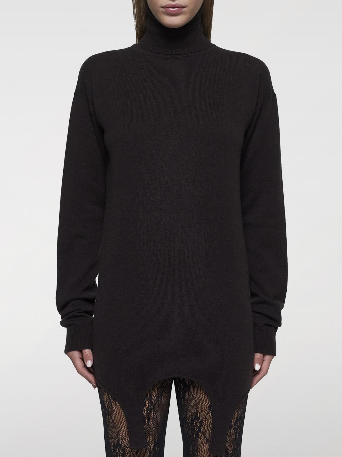 SAINT LAURENT SWEATER: Saint Laurent women's sweater, Brown - Img 1