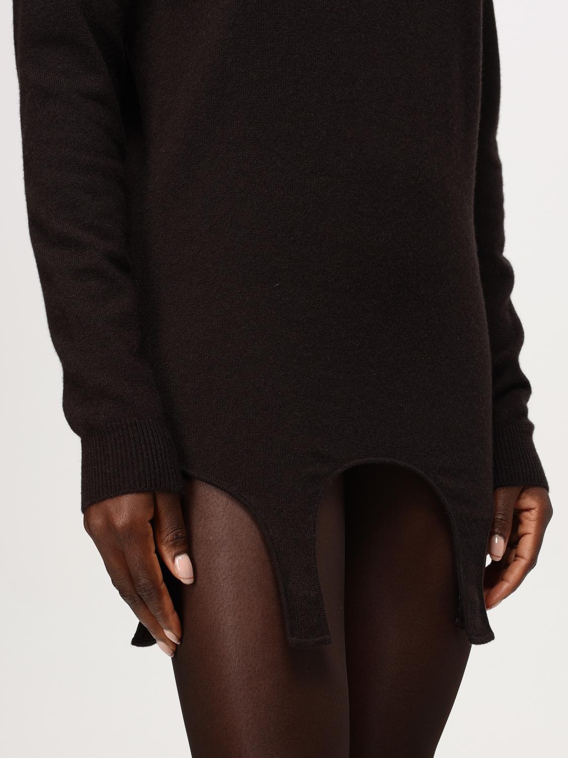 SAINT LAURENT SWEATER: Saint Laurent women's sweater, Brown - Img 5