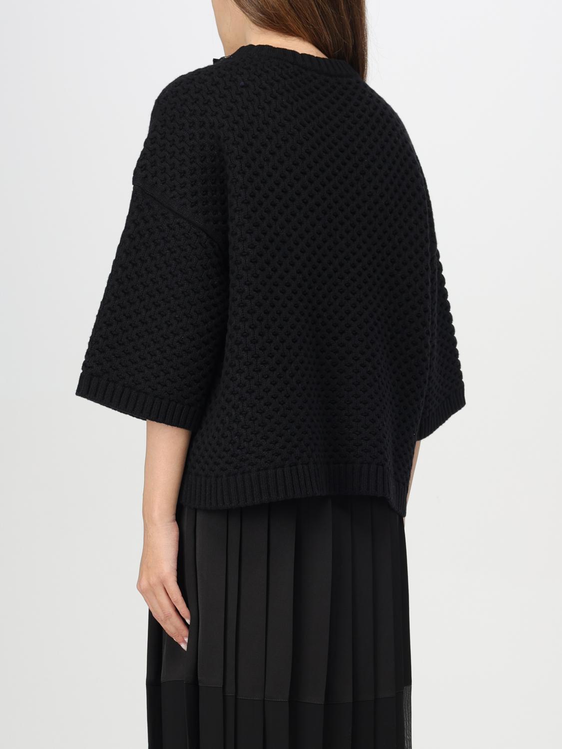 FABIANA FILIPPI SWEATER: Sweater woman Fabiana Filippi, Black - Img 2