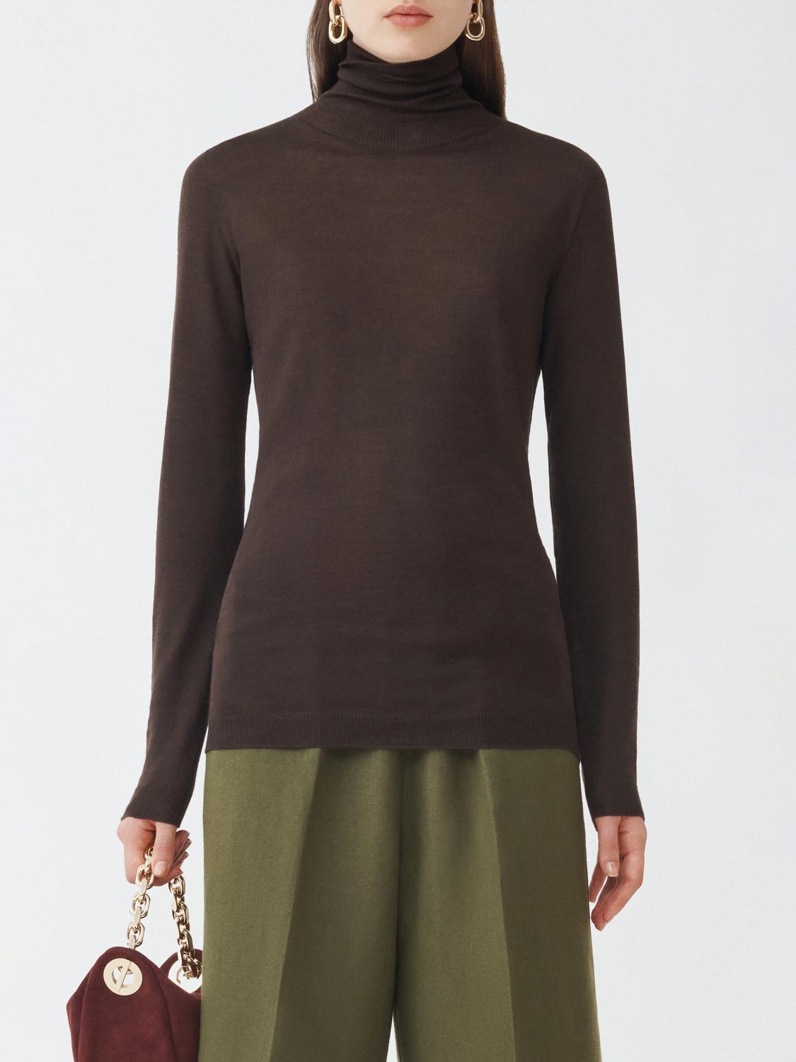 FABIANA FILIPPI SWEATER: Top woman Fabiana Filippi, Brown - Img 1