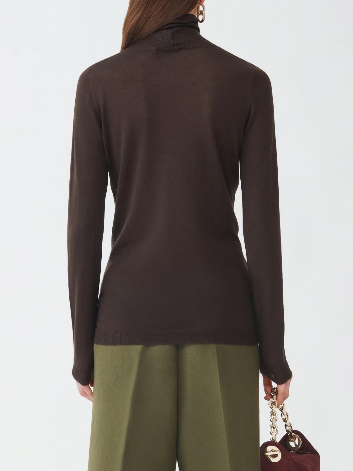 FABIANA FILIPPI SWEATER: Top woman Fabiana Filippi, Brown - Img 3