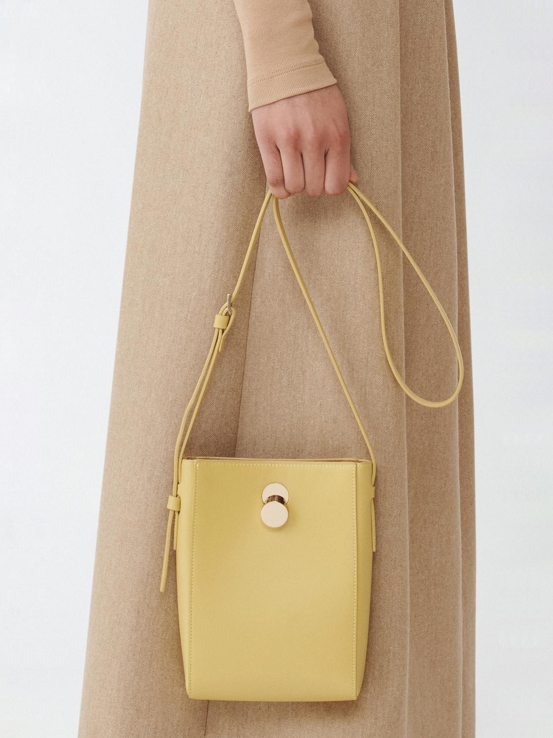 FABIANA FILIPPI MINI BAG: Shoulder bag woman Fabiana Filippi, Yellow - Img 2