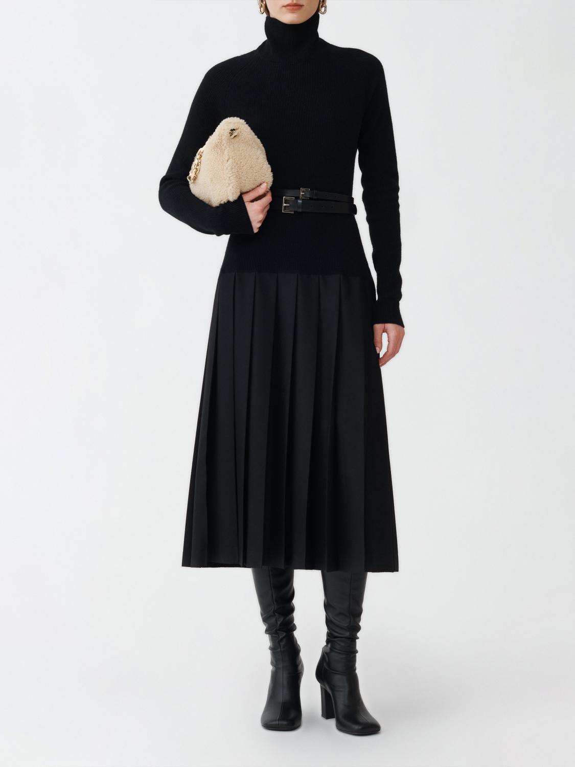 FABIANA FILIPPI DRESS: Dress woman Fabiana Filippi, Black - Img 2