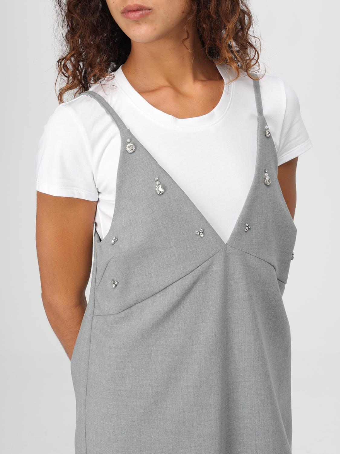 ACTITUDE TWINSET DRESS: Dress woman Twinset - Actitude, Grey - Img 3