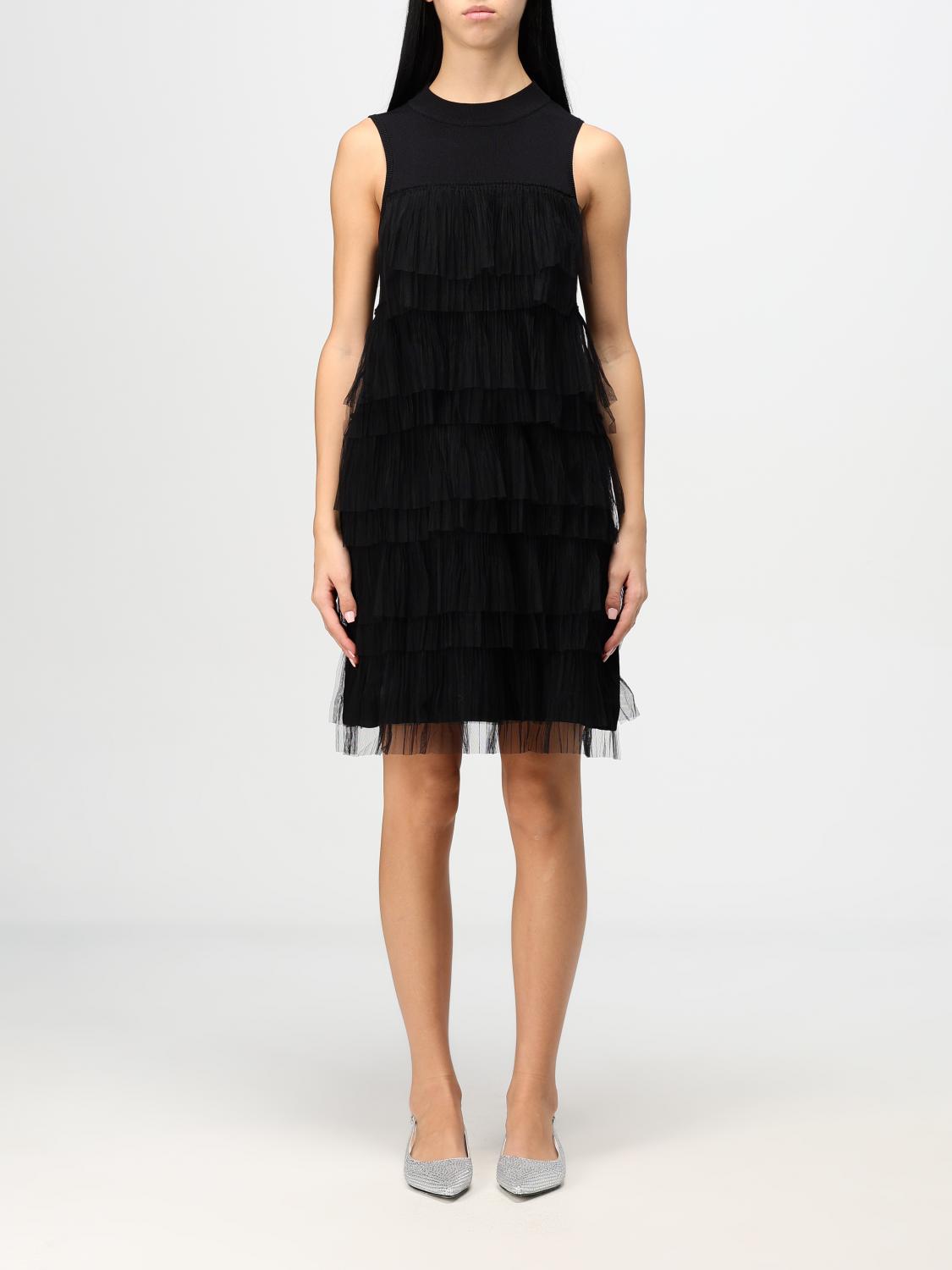 ACTITUDE TWINSET DRESS: Dress woman Twinset - Actitude, Black - Img 1