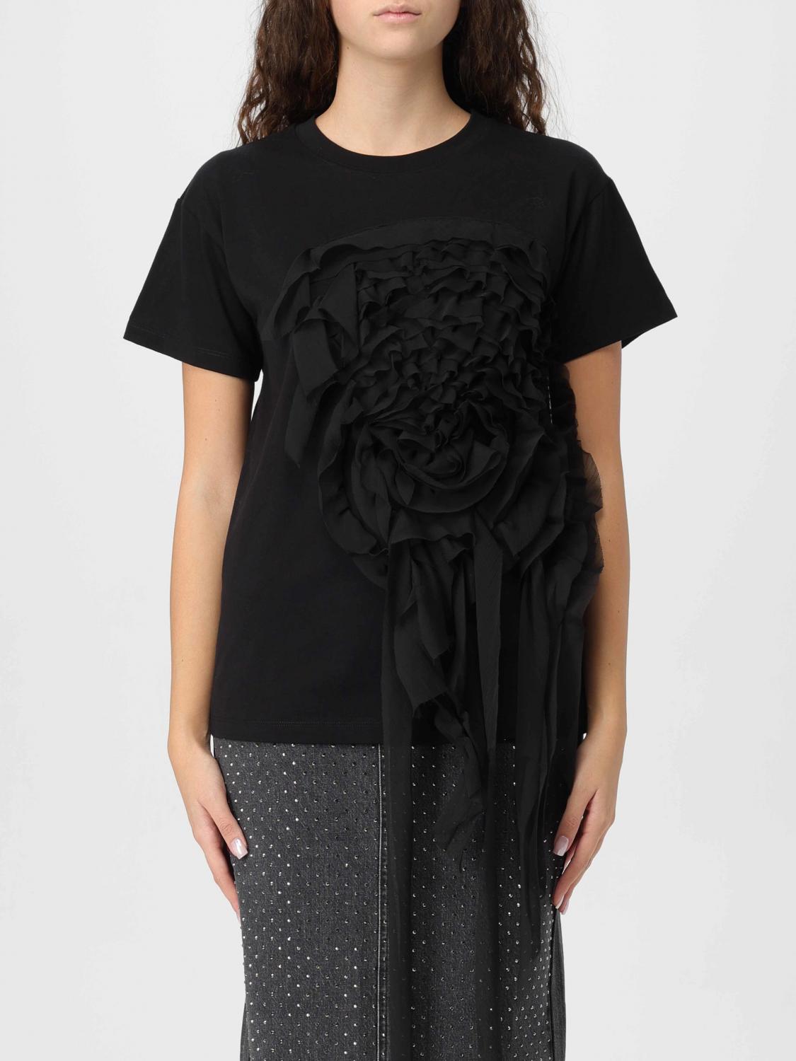 ACTITUDE TWINSET T-SHIRT: T-shirt woman Twinset - Actitude, Black - Img 1