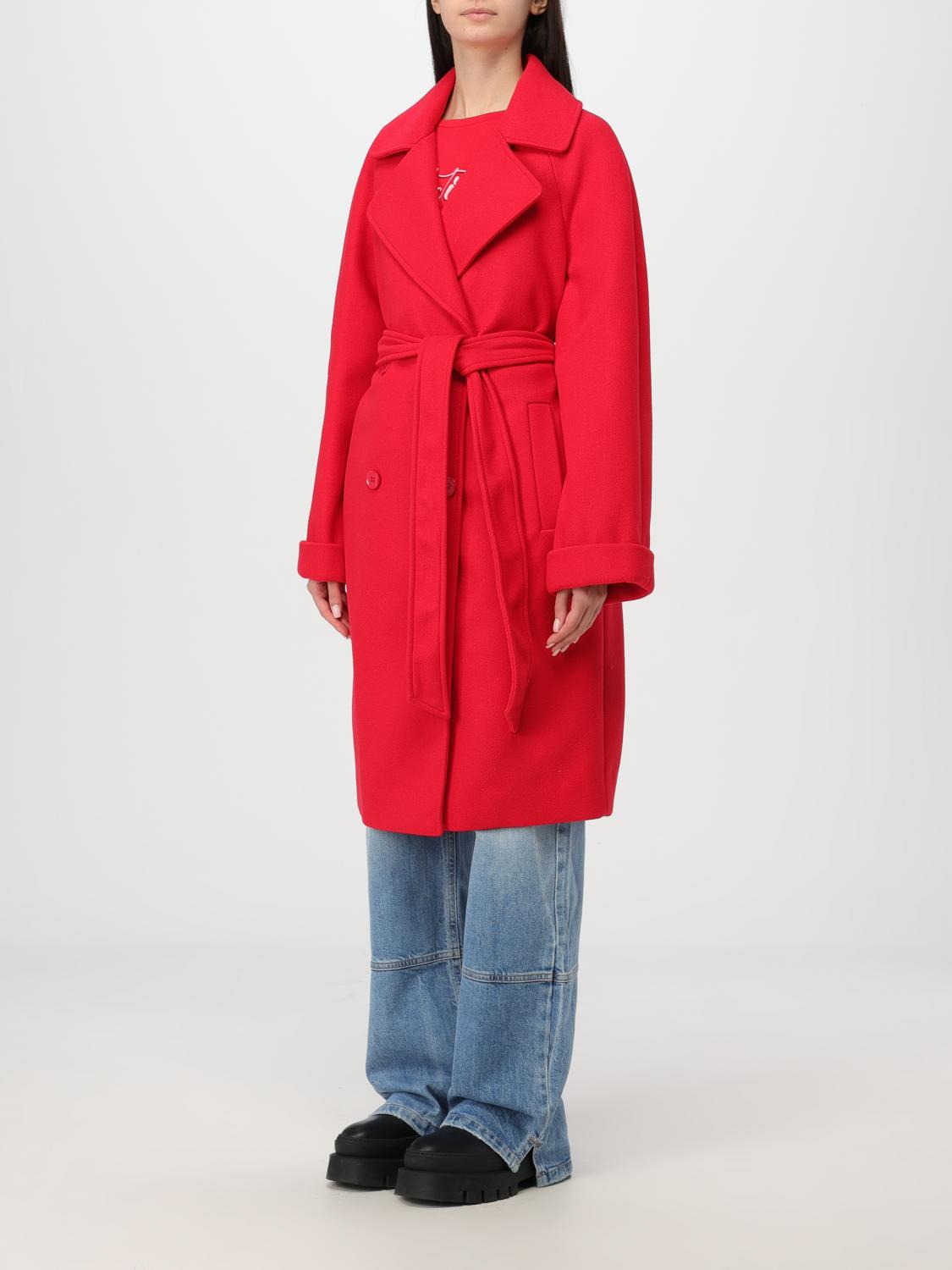 ACTITUDE TWINSET COAT: Coat woman Twinset - Actitude, Red - Img 3