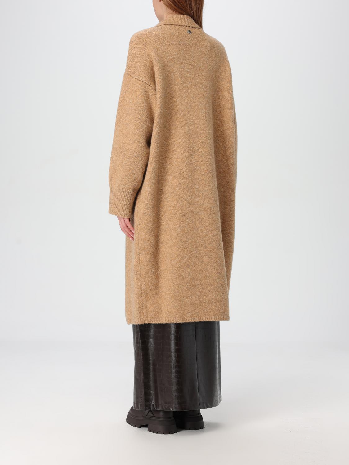 ACTITUDE TWINSET COAT: Sweater woman Twinset - Actitude, Camel - Img 2