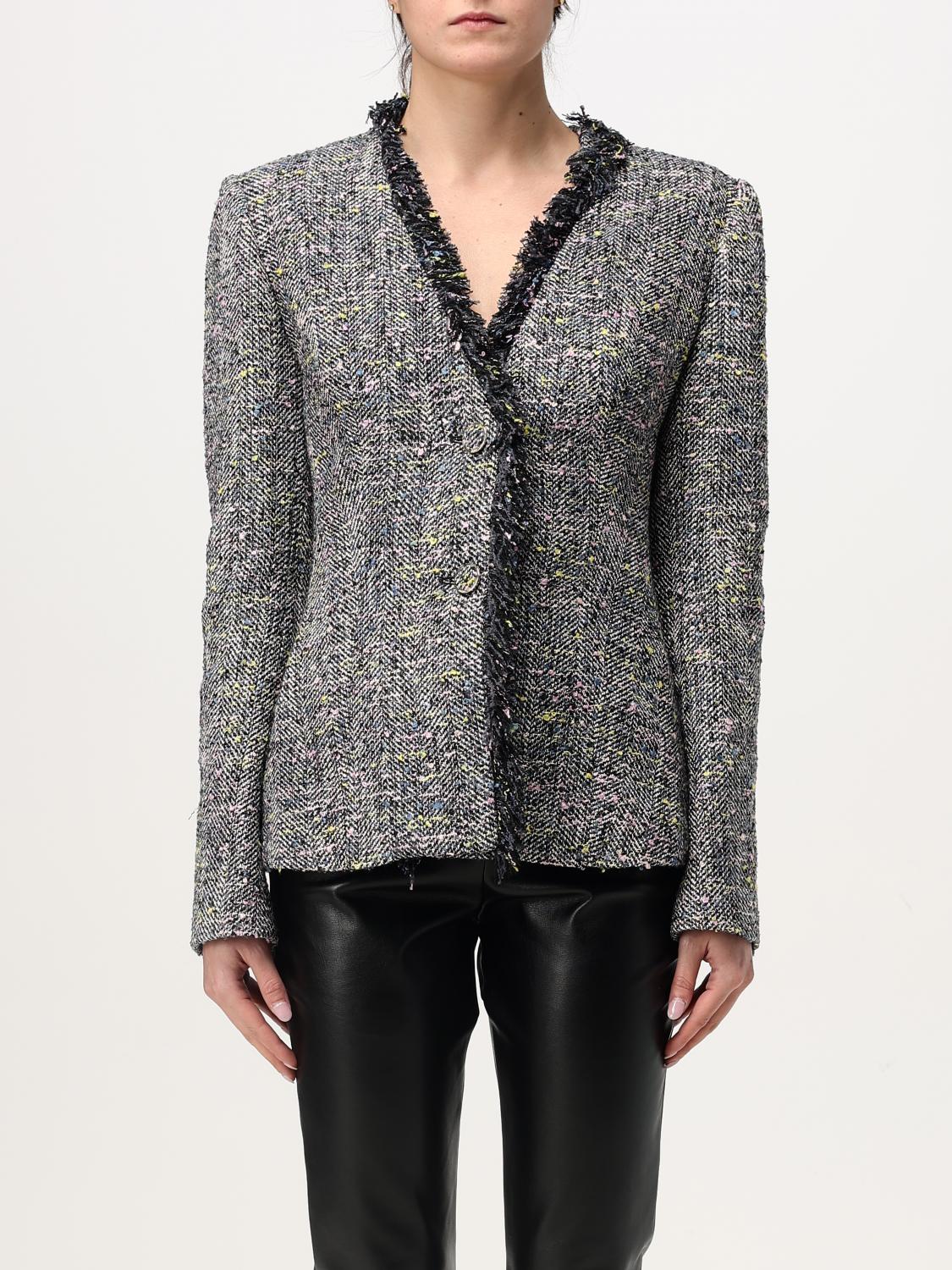 ACTITUDE TWINSET BLAZER: Blazer damen Twinset - Actitude, Blau - Img 1