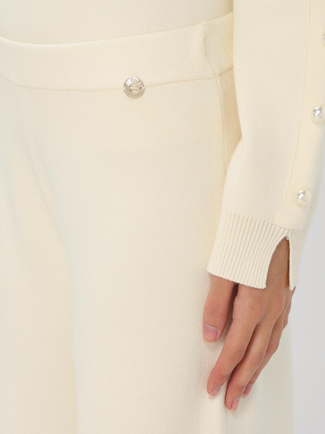 TWINSET ACTITUDE PANTALONES: Pantalón mujer Twinset - Actitude, Natural - Img 3