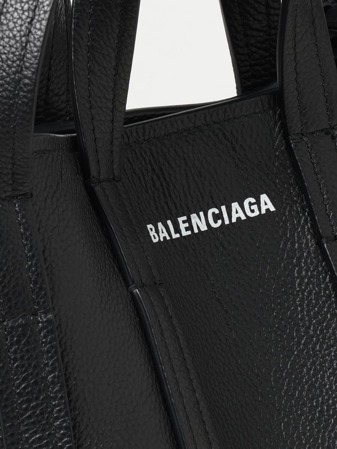 BALENCIAGA MINI BAG: Shoulder bag woman Balenciaga, Black - Img 4