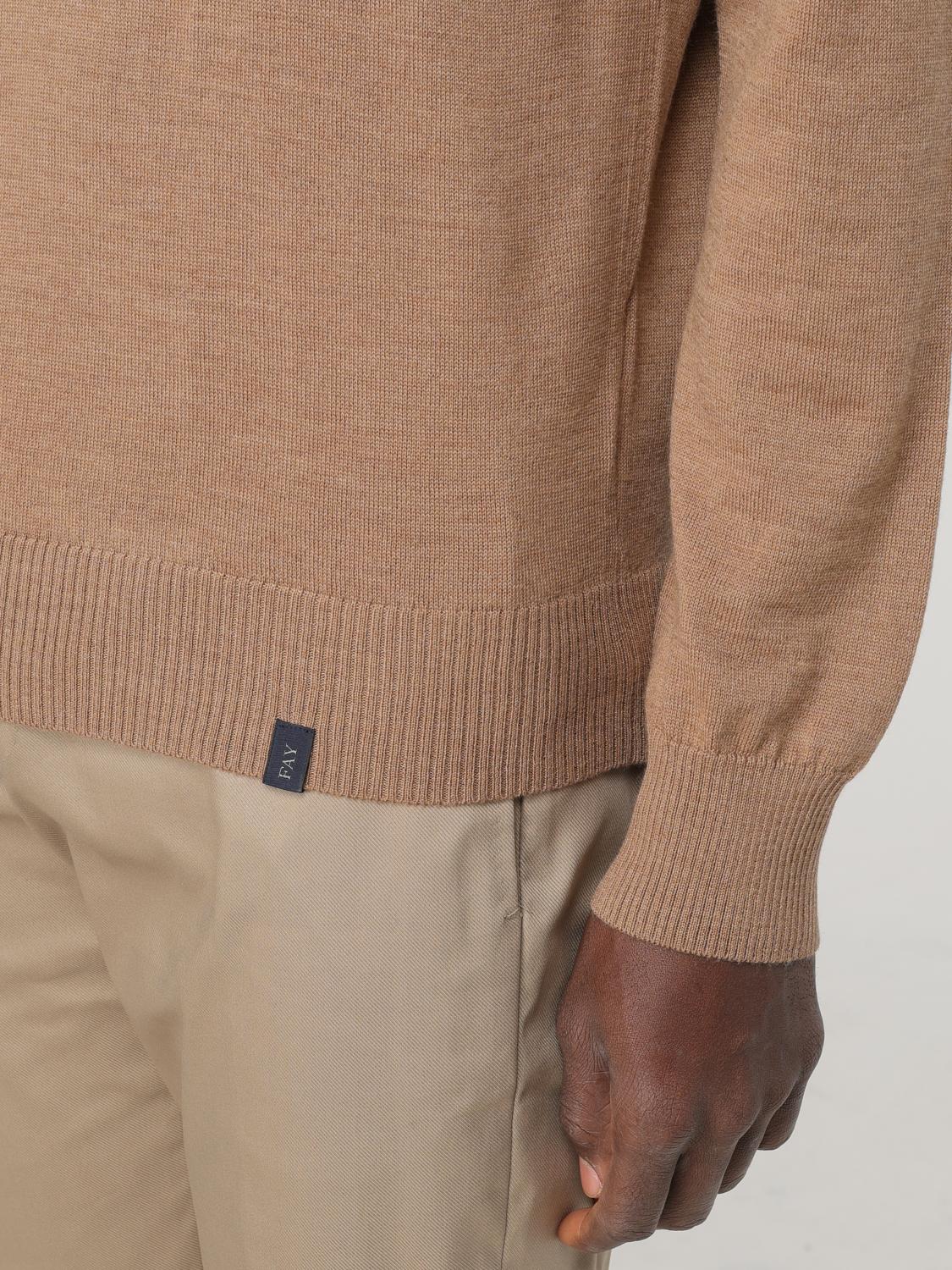 FAY PULLOVER: Pullover herren Fay, Camel - Img 3