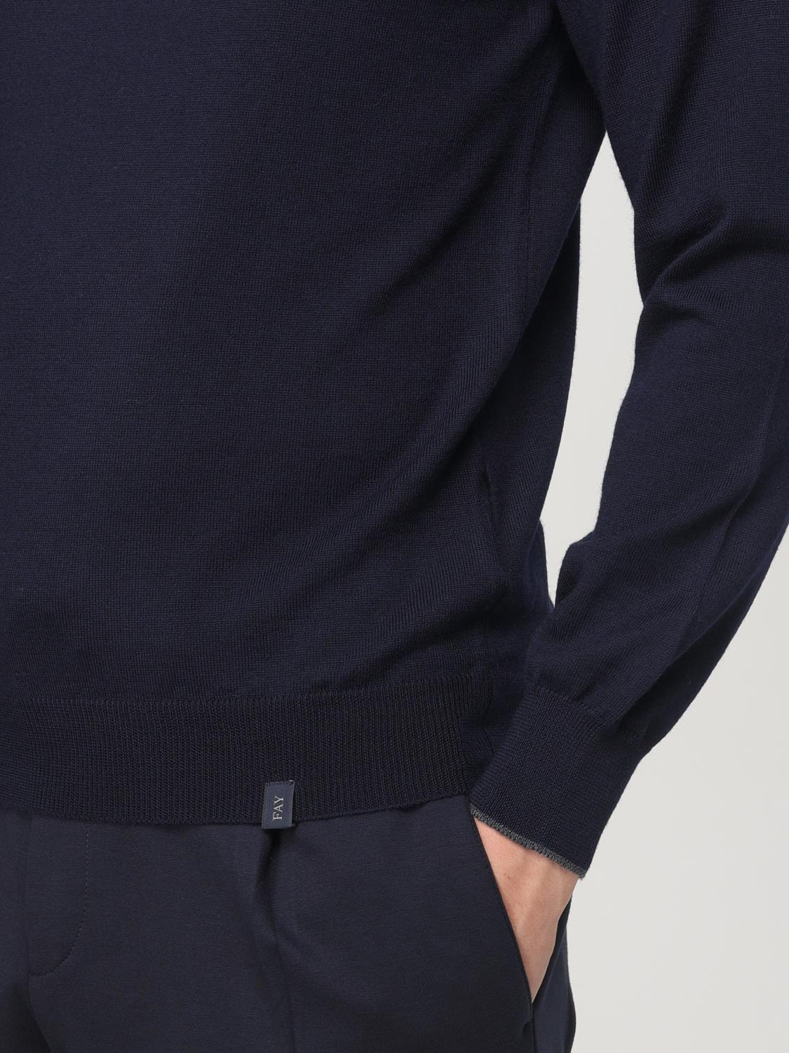 FAY PULLOVER: Pullover herren Fay, Blau - Img 3