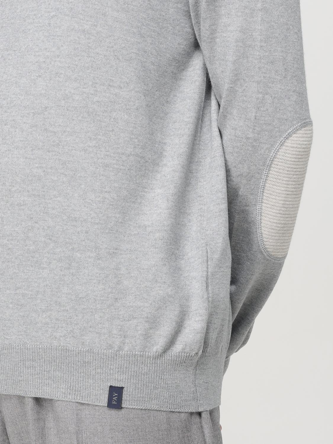 FAY PULLOVER: Pullover herren Fay, Grau 1 - Img 3