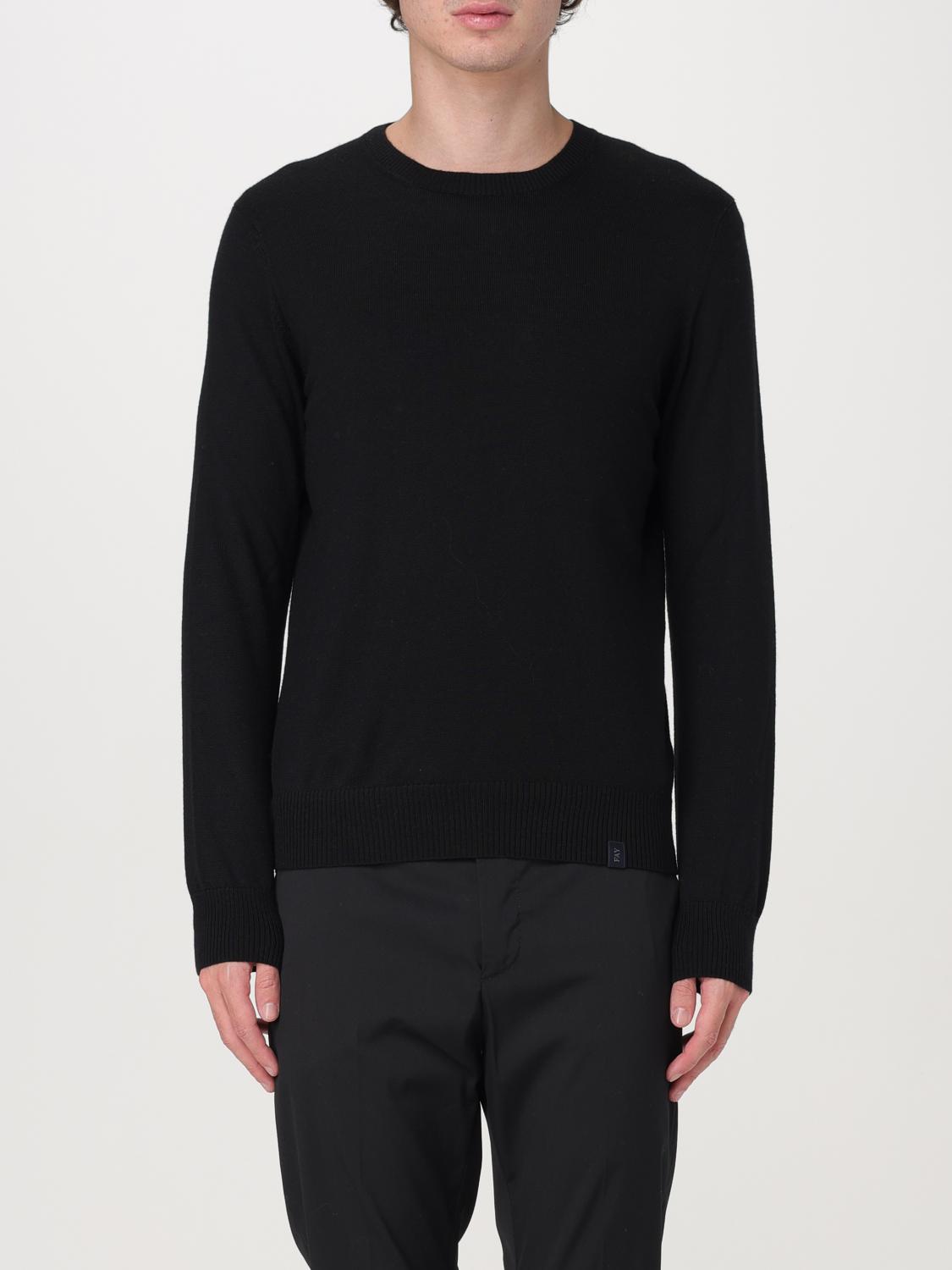 FAY SWEATER: Sweater men Fay, Black 1 - Img 1