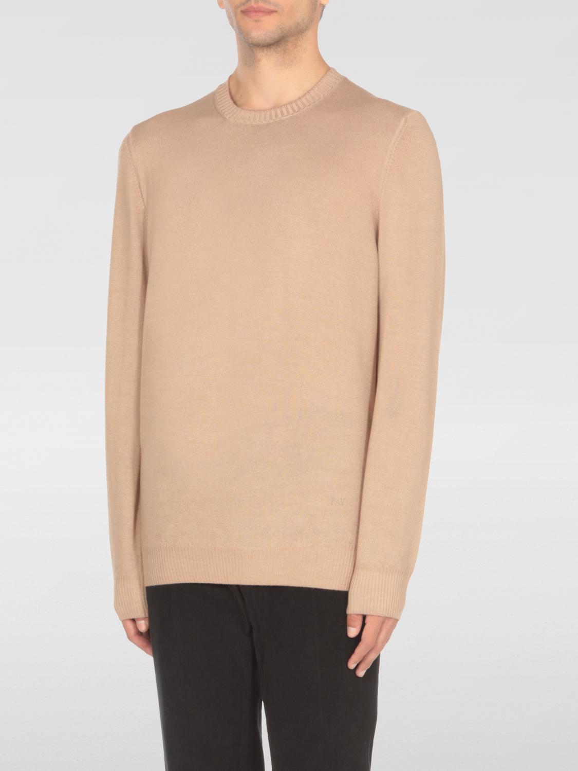 FAY SWEATER: Sweater men Fay, Beige - Img 1