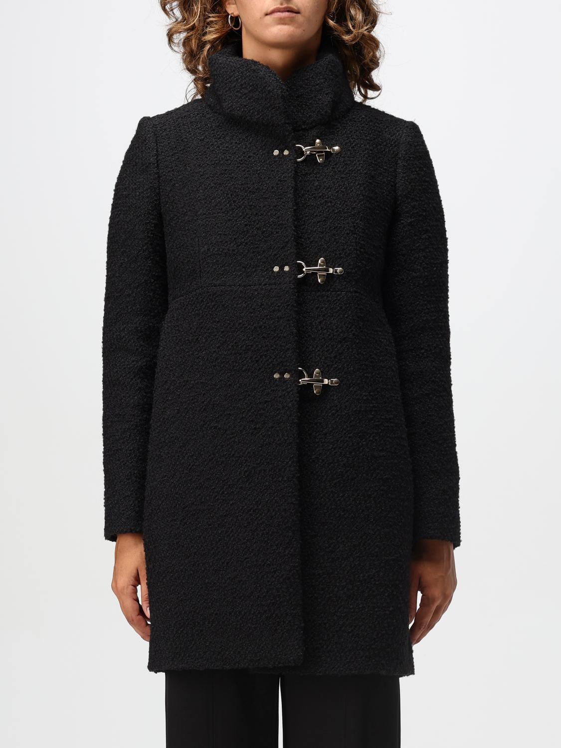 Luca Bertelli | Cappotto Nero In Lana Per Uomo - Foto 3