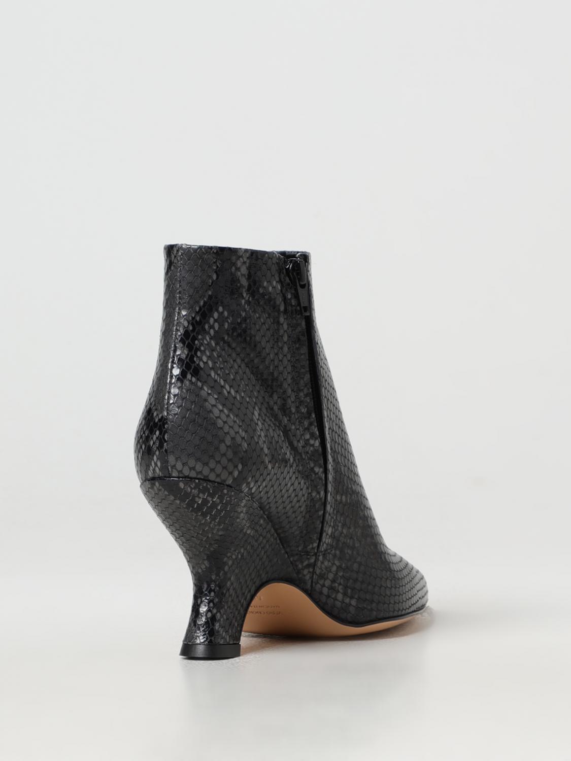 ANNA F. FLAT ANKLE BOOTS: Shoes woman Anna F., Lead - Img 3