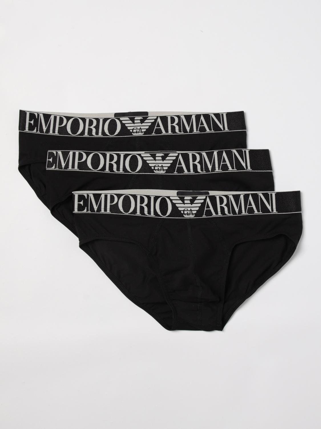 EMPORIO ARMANI UNDERWEAR UNDERWEAR: Underwear men Emporio Armani Underwear, Black - Img 1