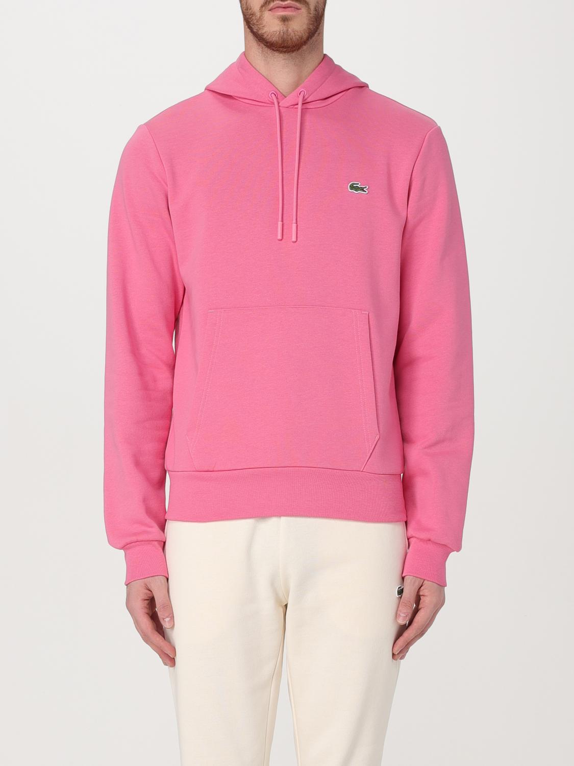 LACOSTE SUDADERA: Sudadera hombre Lacoste, Rosa - Img 1