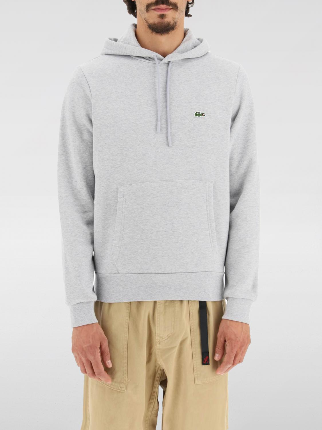 LACOSTE SWEATSHIRT: Sweatshirt men Lacoste, Grey - Img 1