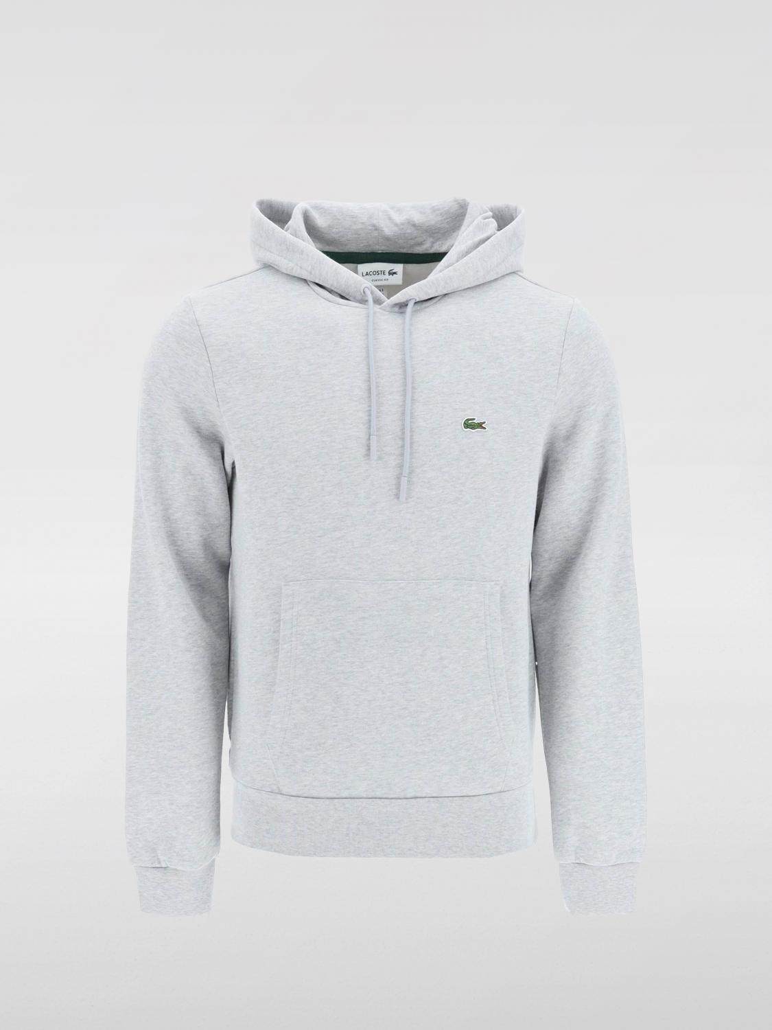 LACOSTE SWEATSHIRT: Sweatshirt men Lacoste, Grey - Img 4