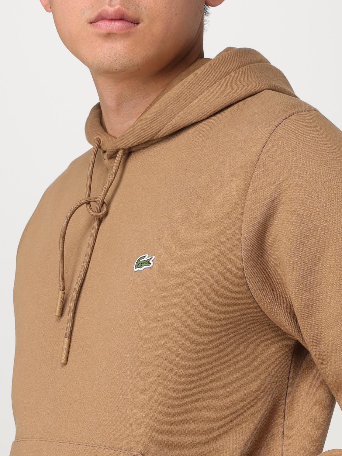 LACOSTE SUDADERA: Sudadera hombre Lacoste, Beige - Img 3