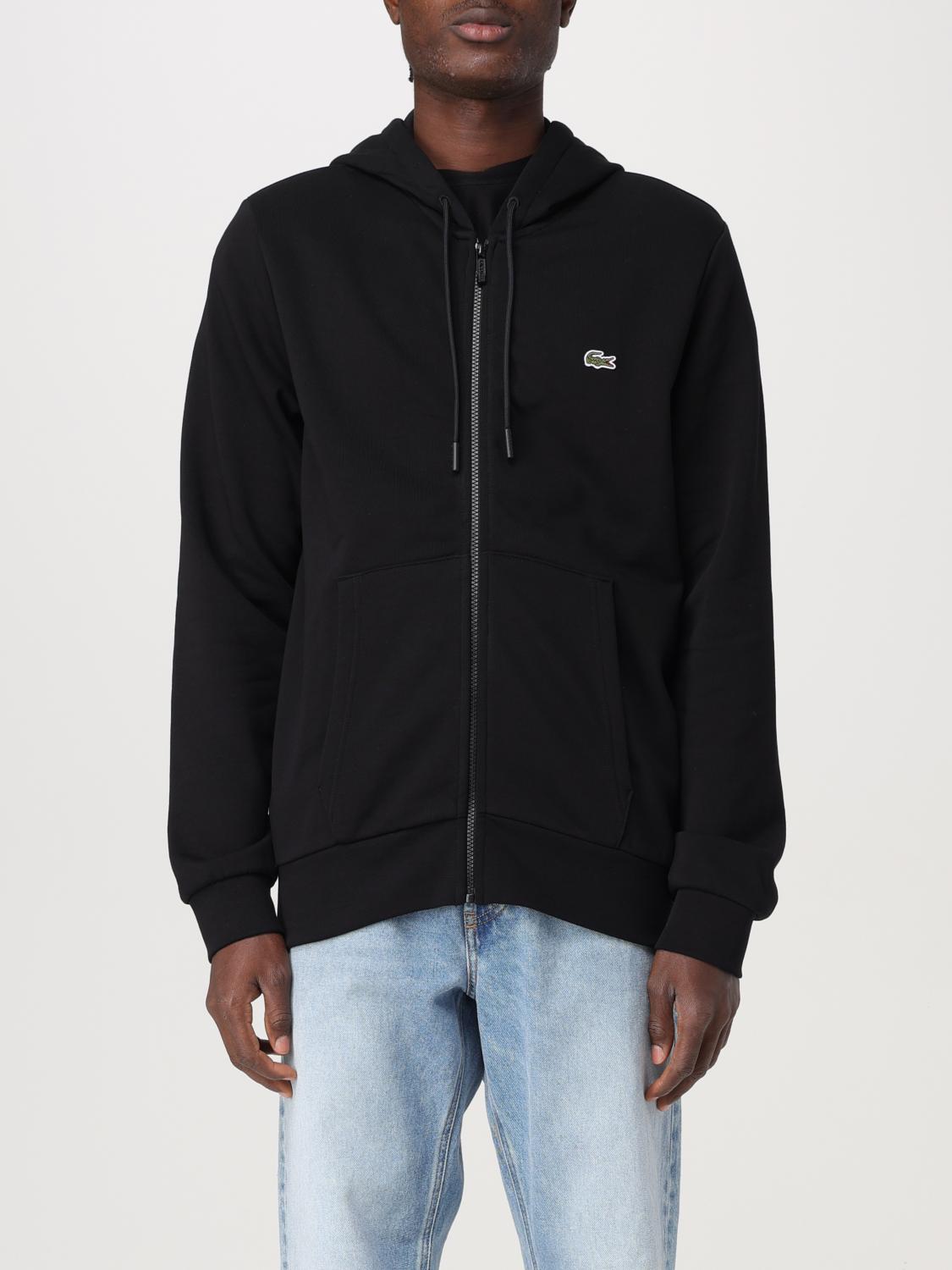 LACOSTE SWEATSHIRT: Sweatshirt men Lacoste, Black - Img 1