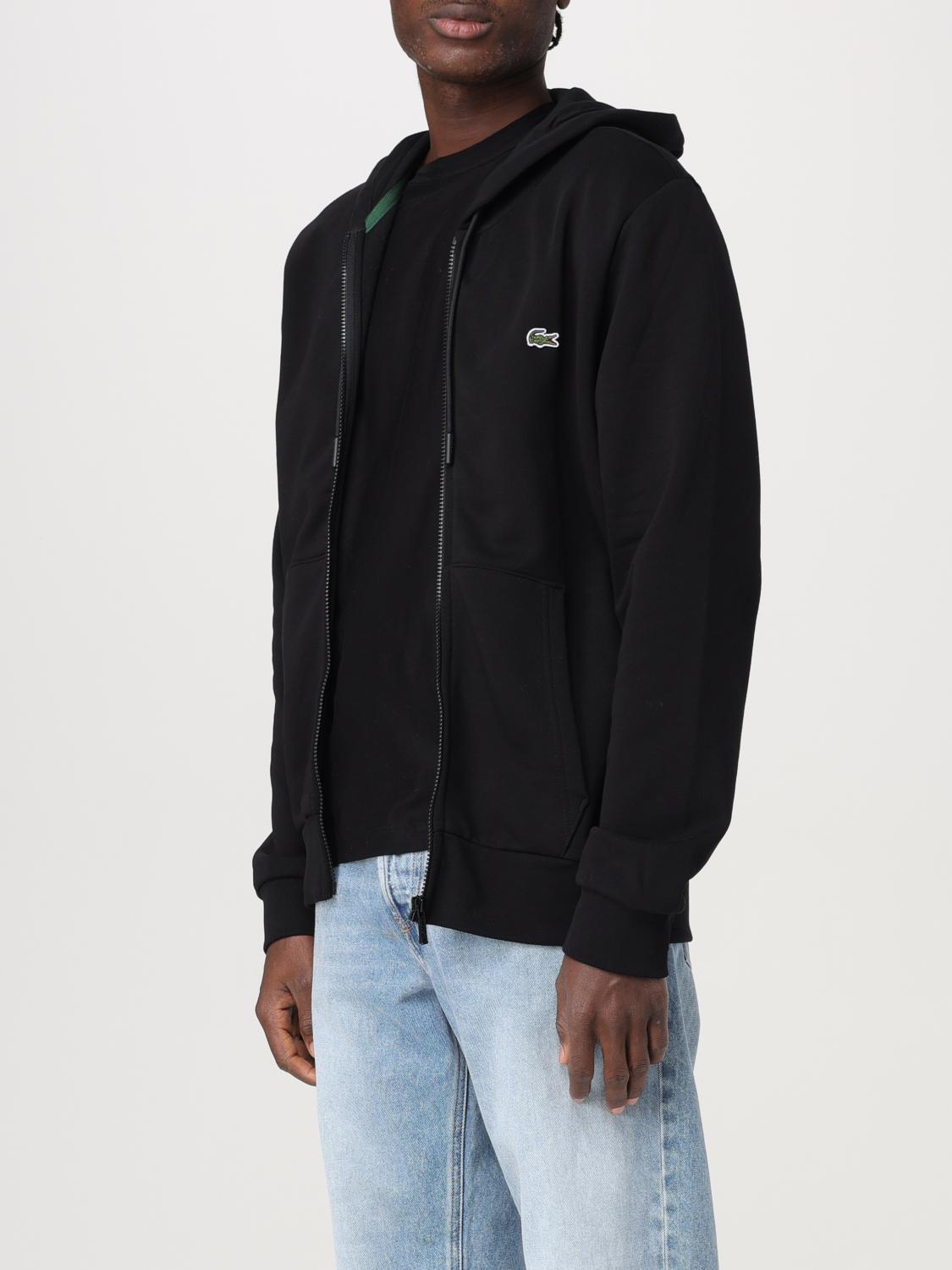 LACOSTE SWEATSHIRT: Sweatshirt men Lacoste, Black - Img 3