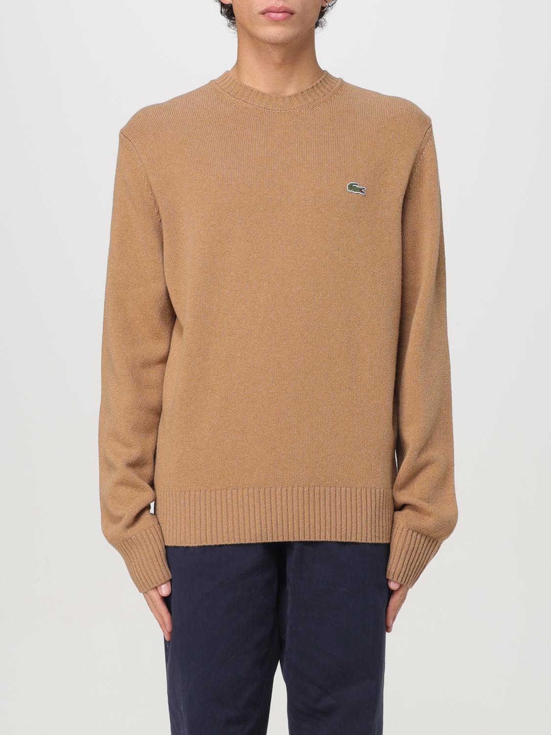 LACOSTE SWEATER: Sweater men Lacoste, Brown - Img 1