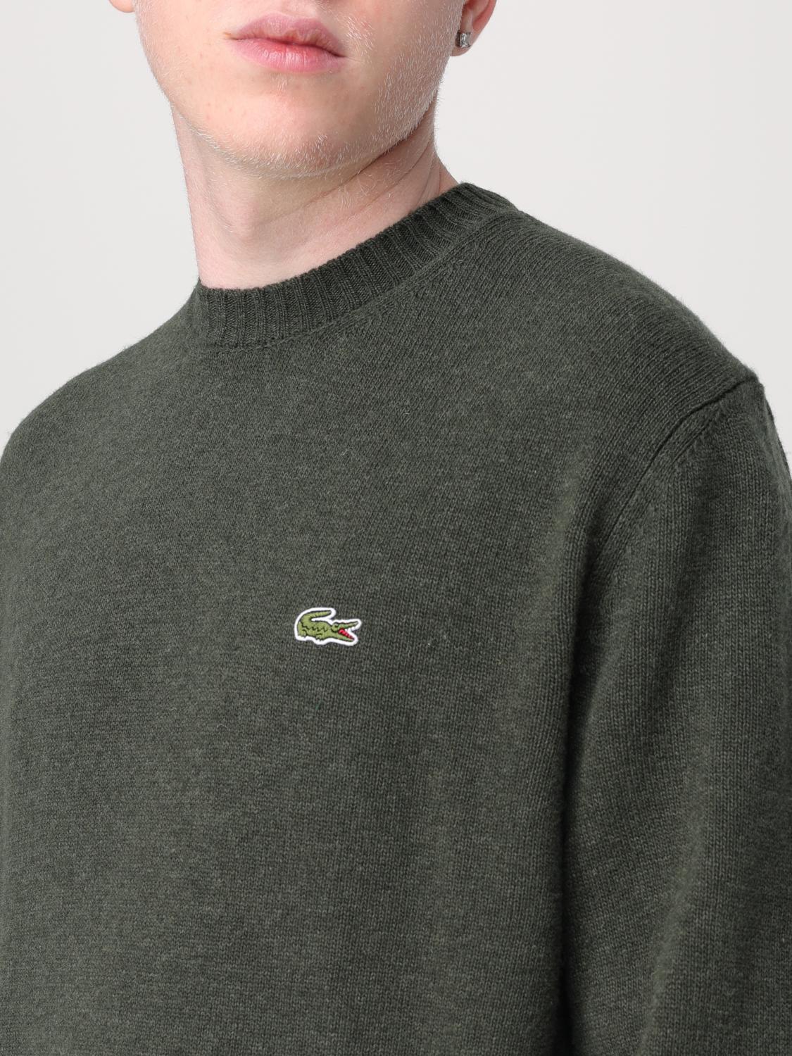 LACOSTE SWEATER: Sweater men Lacoste, Moss Green - Img 3