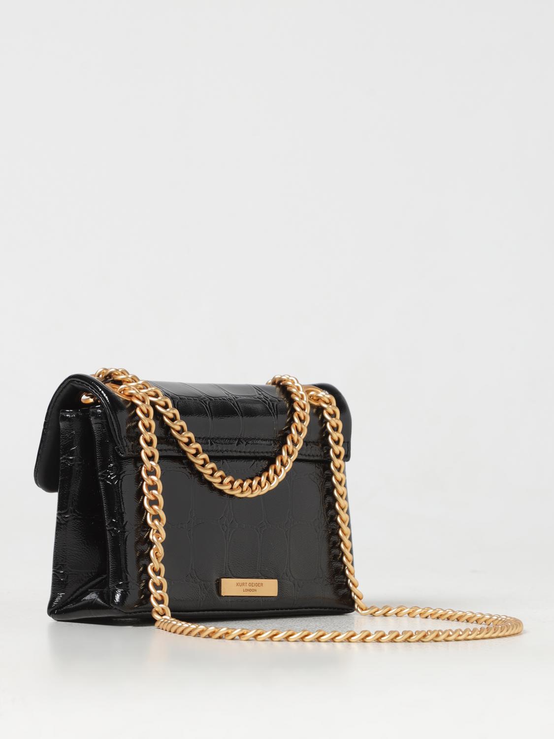 KURT GEIGER LONDON MINI BAG: Shoulder bag woman Kurt Geiger London, Black - Img 2