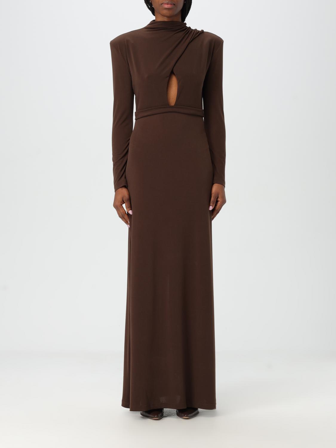 MVP DRESS: Dress woman Mvp, Brown - Img 1