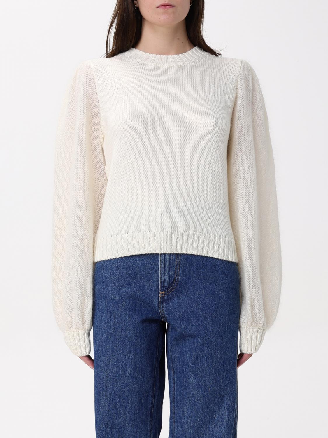 MVP MAGLIA: Pullover Mvp in misto lana , Naturale - Img 1