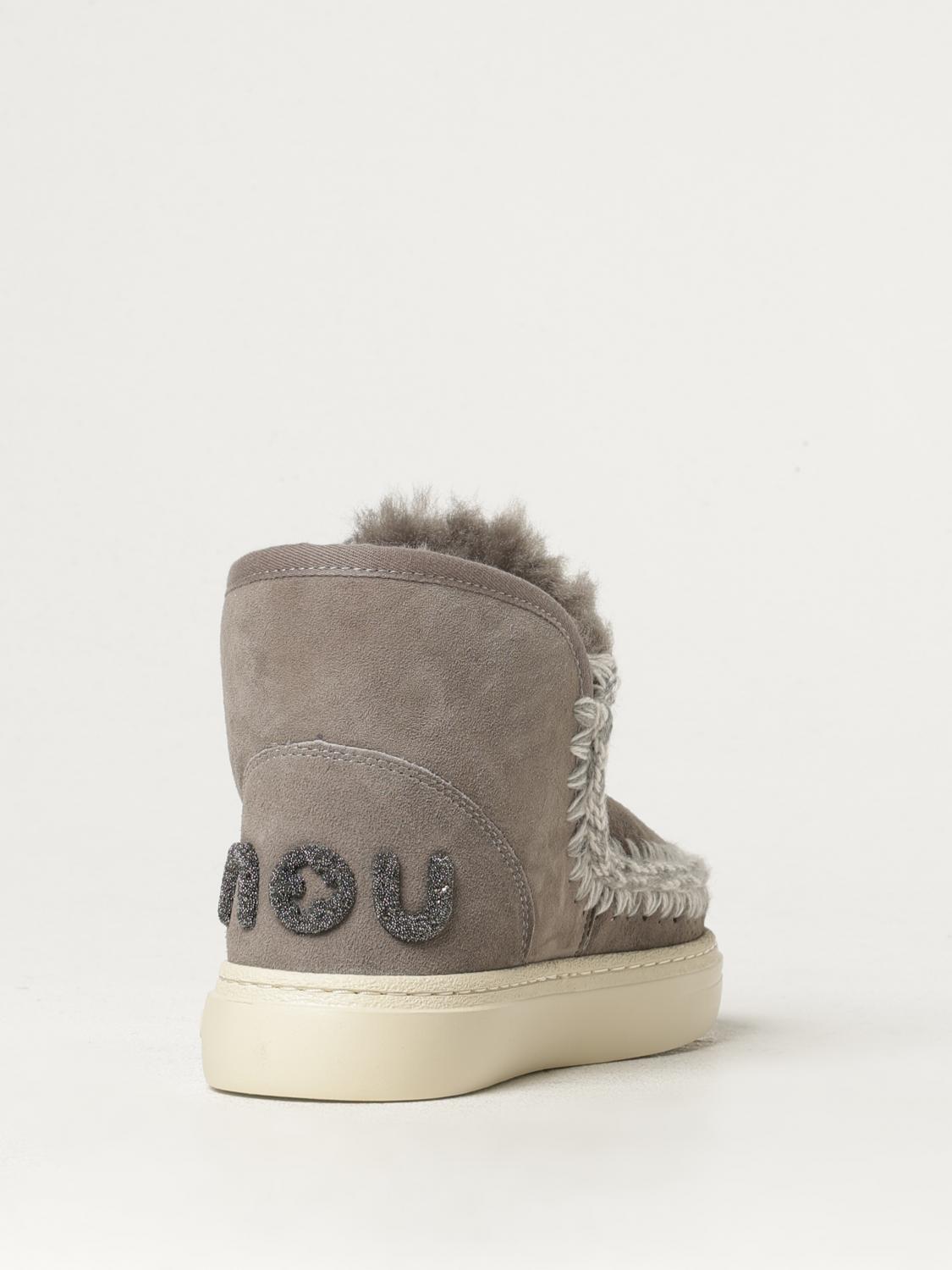 MOU FLACHE STIEFELETTEN: Schuhe damen Mou, Grau - Img 3