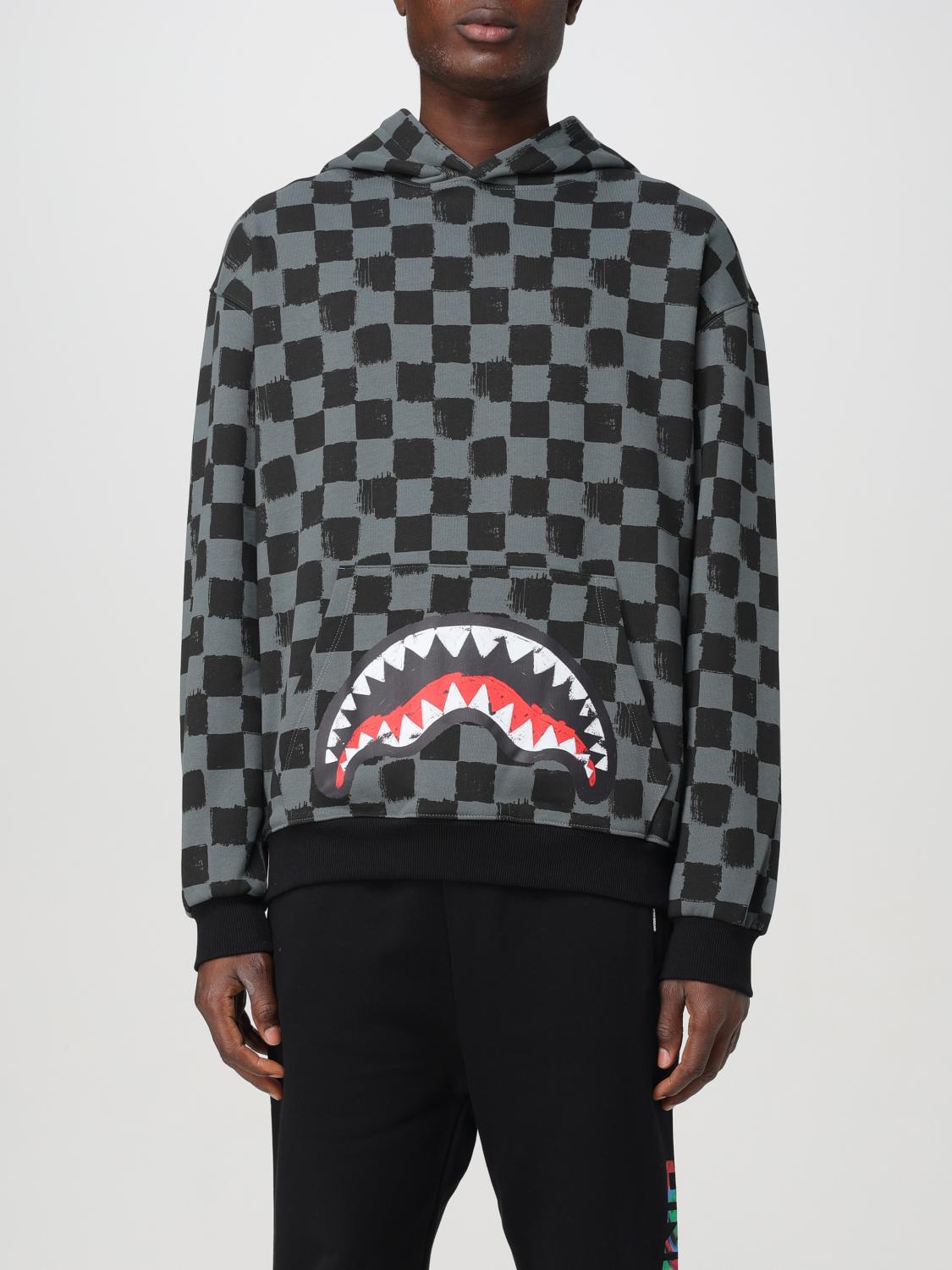 SPRAYGROUND FELPA: Felpa con cappuccio Sprayground, Nero - Img 1