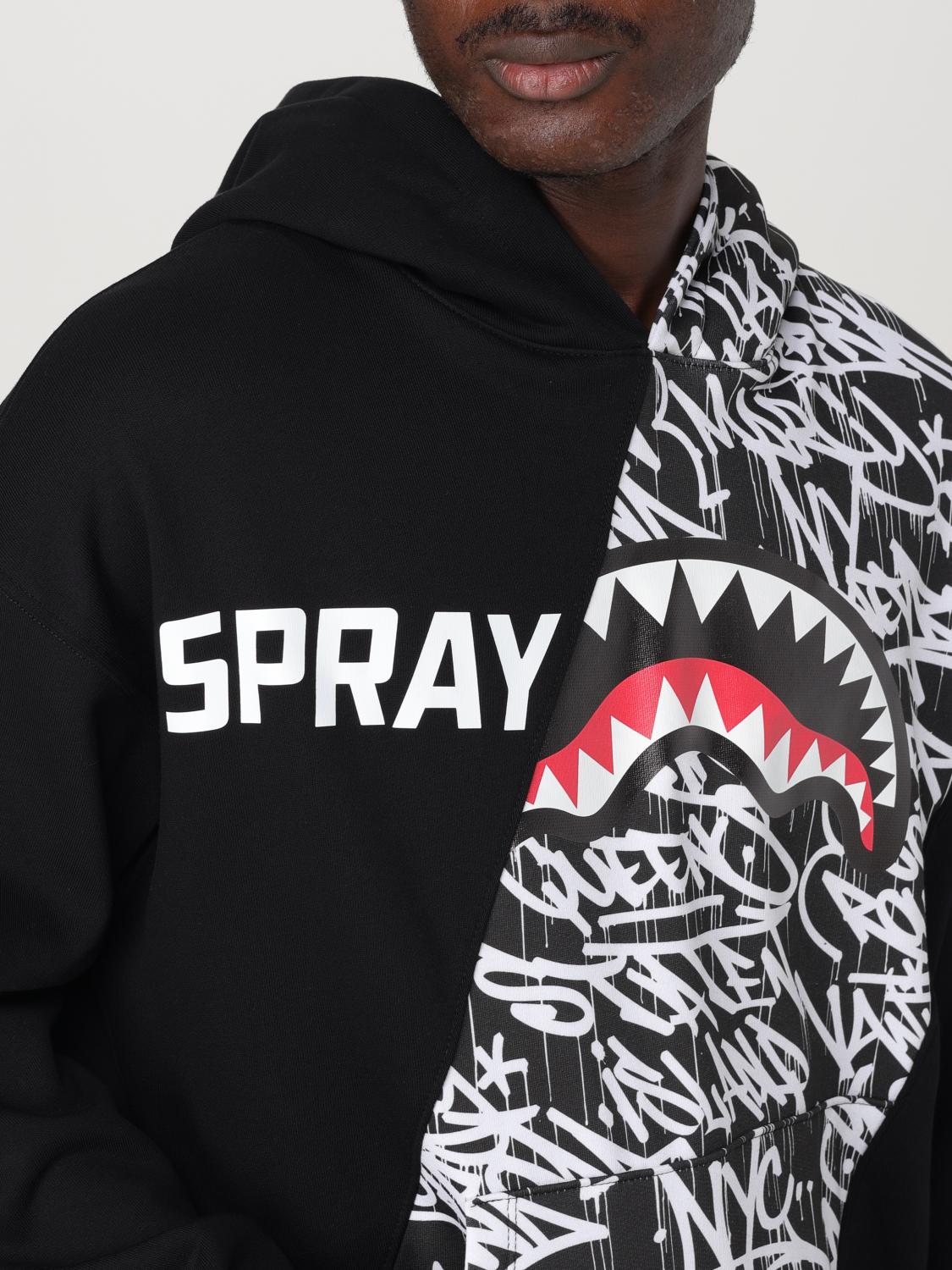 SPRAYGROUND SWEATSHIRT: Sweatshirt men Sprayground, Black - Img 3