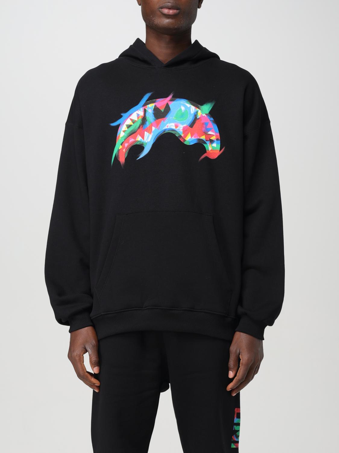 SPRAYGROUND SWEATSHIRT: Sweatshirt men Sprayground, Black - Img 1
