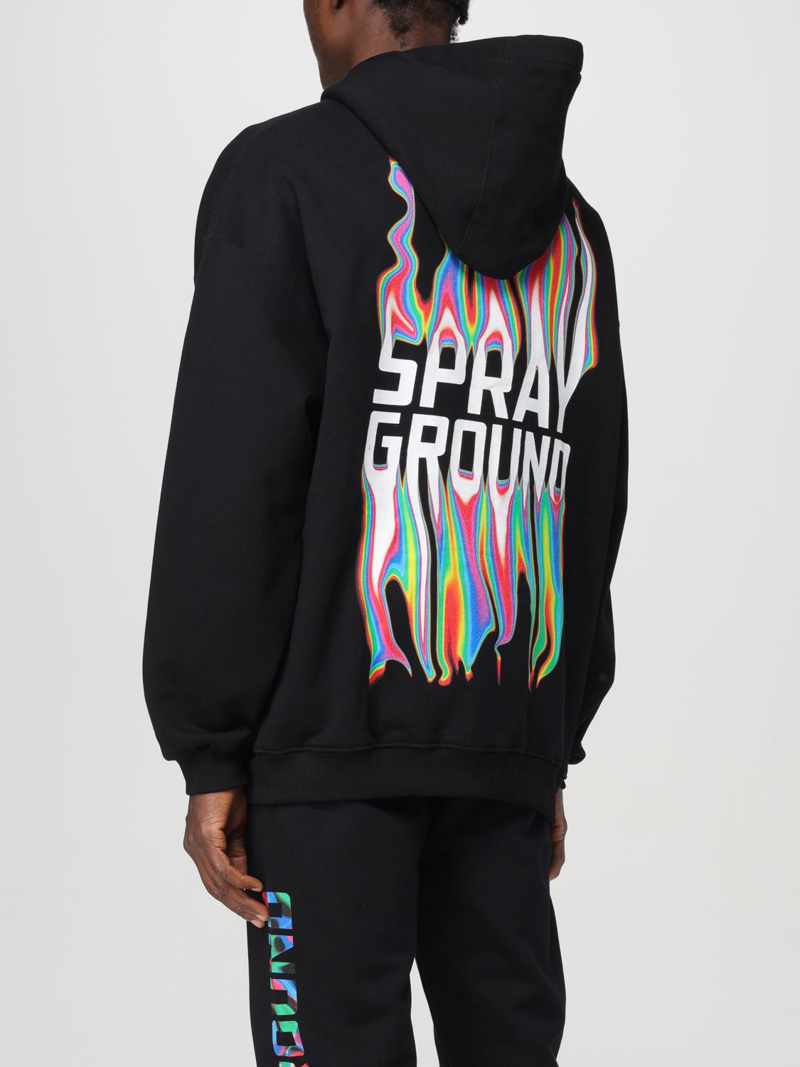 SPRAYGROUND SWEATSHIRT: Sweatshirt men Sprayground, Black - Img 2