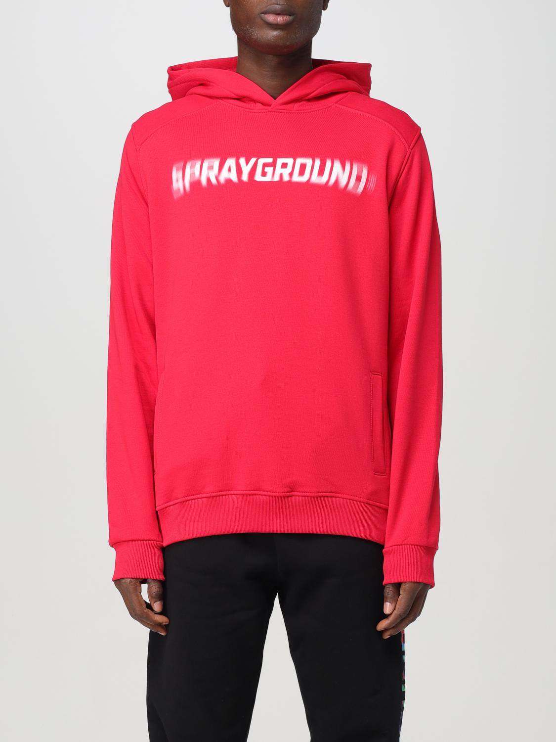 SPRAYGROUND SWEATSHIRT: Sweatshirt men Sprayground, Red - Img 1