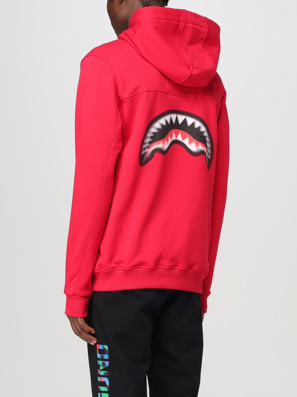 SPRAYGROUND SWEATSHIRT: Sweatshirt men Sprayground, Red - Img 2