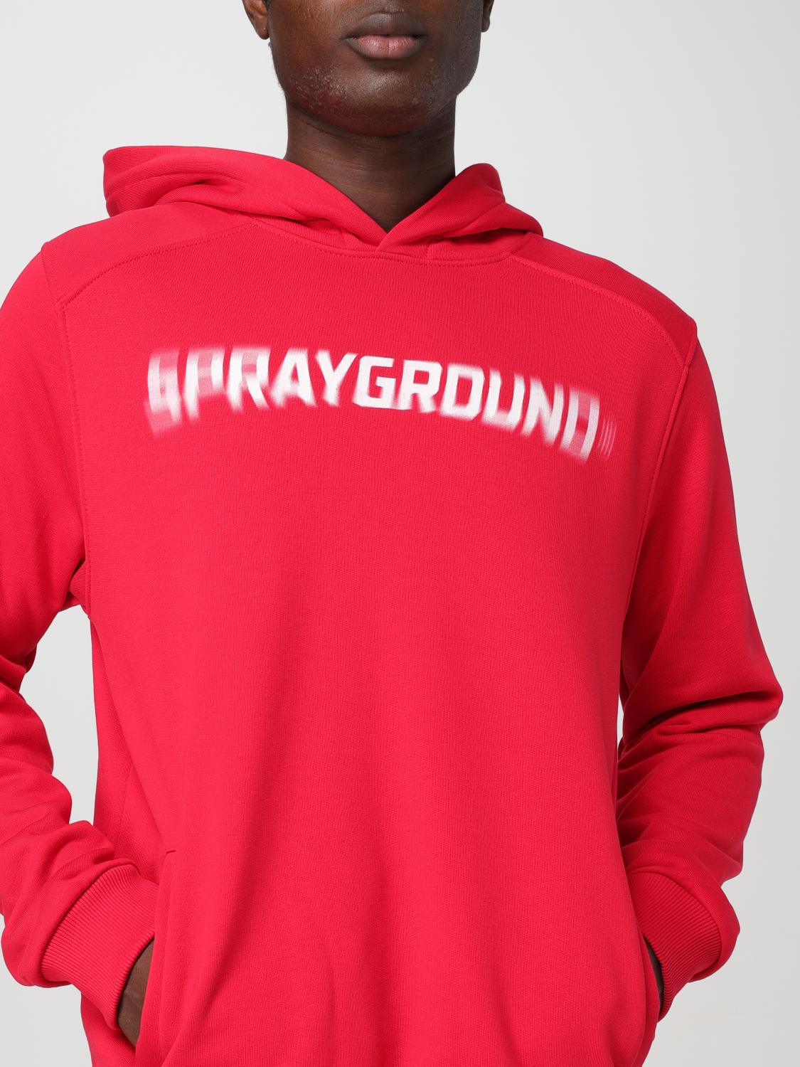 SPRAYGROUND SWEATSHIRT: Sweatshirt men Sprayground, Red - Img 3