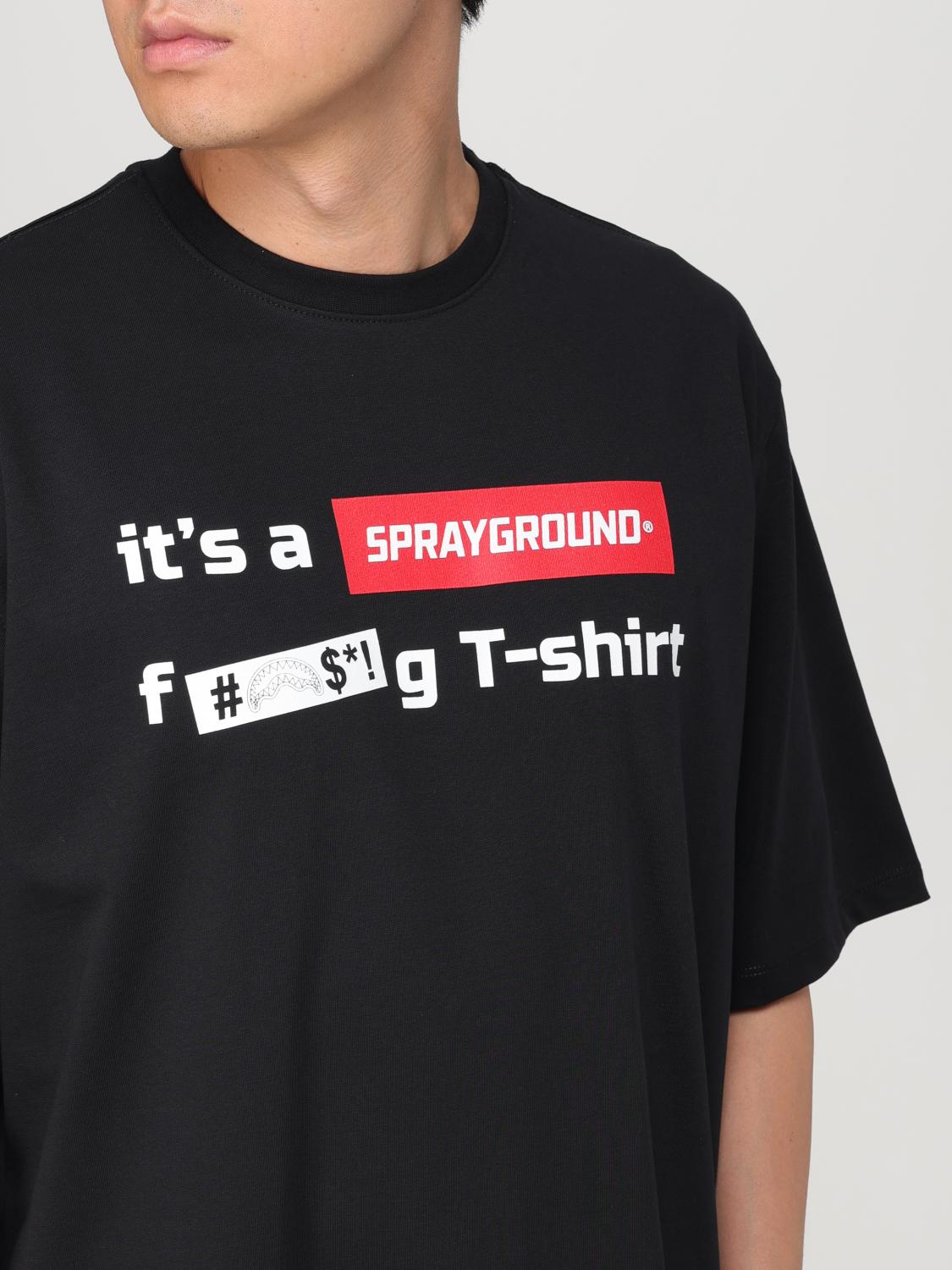 SPRAYGROUND T-SHIRT: T-shirt men Sprayground, Black - Img 3