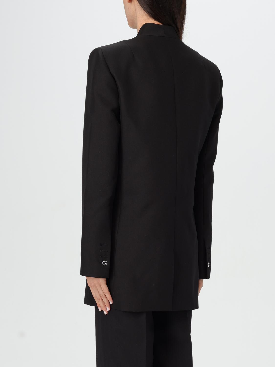 COPERNI JACKET: Coperni crêpe jacket, Black - Img 3