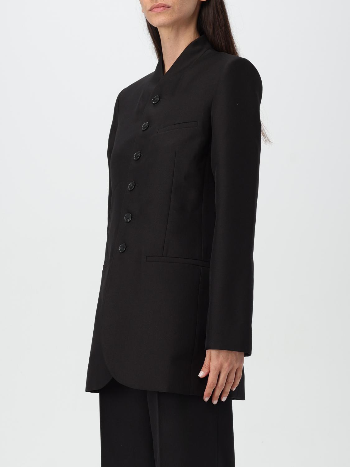 COPERNI JACKET: Coperni crêpe jacket, Black - Img 4