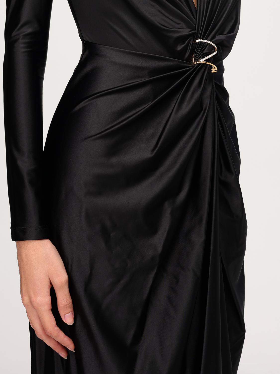 ELISABETTA FRANCHI DRESS: Dress woman Elisabetta Franchi La Mia Bambina, Black - Img 4