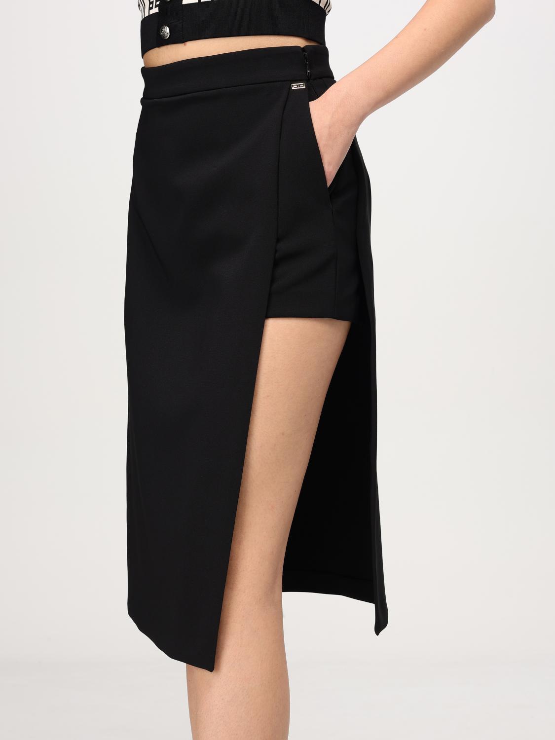 ELISABETTA FRANCHI SKIRT: Skirt woman Elisabetta Franchi, Black - Img 4